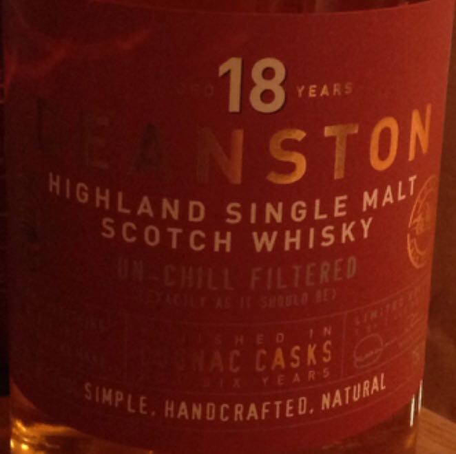 Deanston 18 Year  - Deanston (750 mL) alcohol collectible [Barcode 758371130733] - Main Image 2
