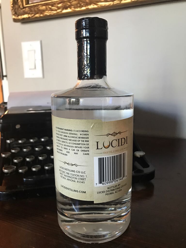 Dispatch Gin - Lucidi (750 mL) alcohol collectible [Barcode 760999041469] - Main Image 2