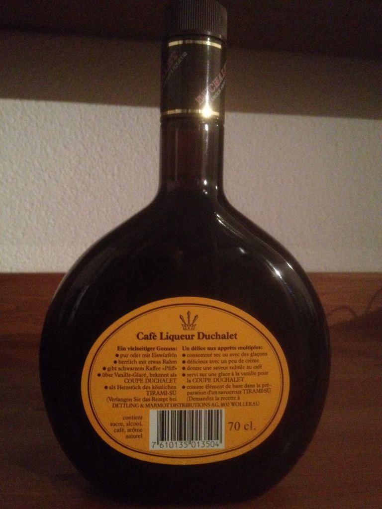 Duchalet Café - Marmot (0.7L) alcohol collectible [Barcode 7610135013504] - Main Image 2