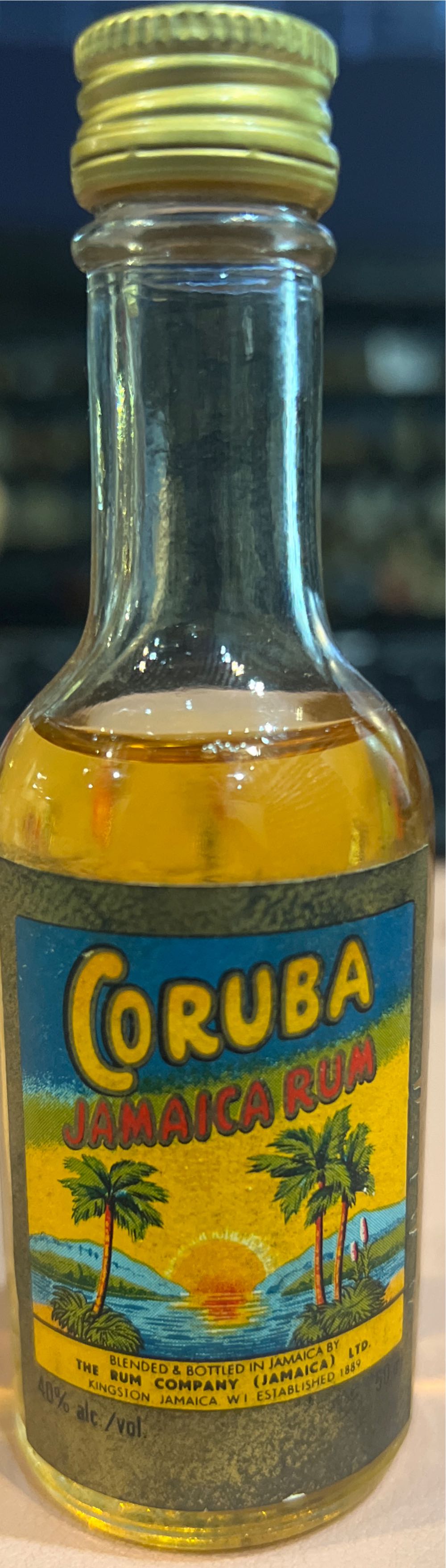 Coruba Jamaica Rum - The Rum Company (700 mL) alcohol collectible [Barcode 7610304001035] - Main Image 2