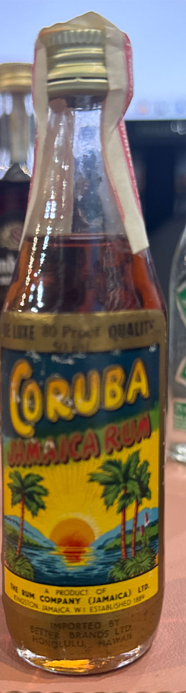 Coruba Jamaica Rum - The Rum Company (700 mL) alcohol collectible [Barcode 7610304001035] - Main Image 4