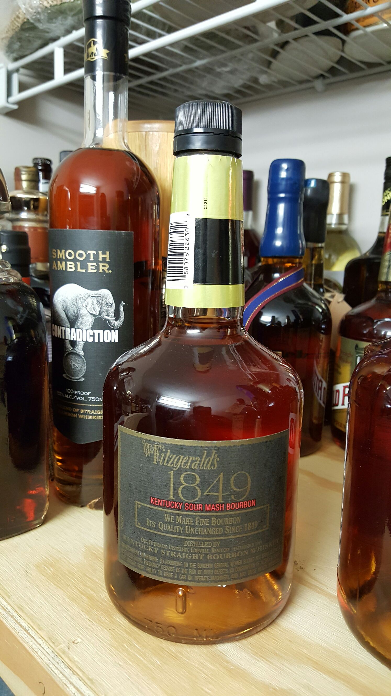 old Fitzgerald 1849 - Old Fitzgerald Distillery (750 mL) alcohol collectible [Barcode 76176302] - Main Image 2