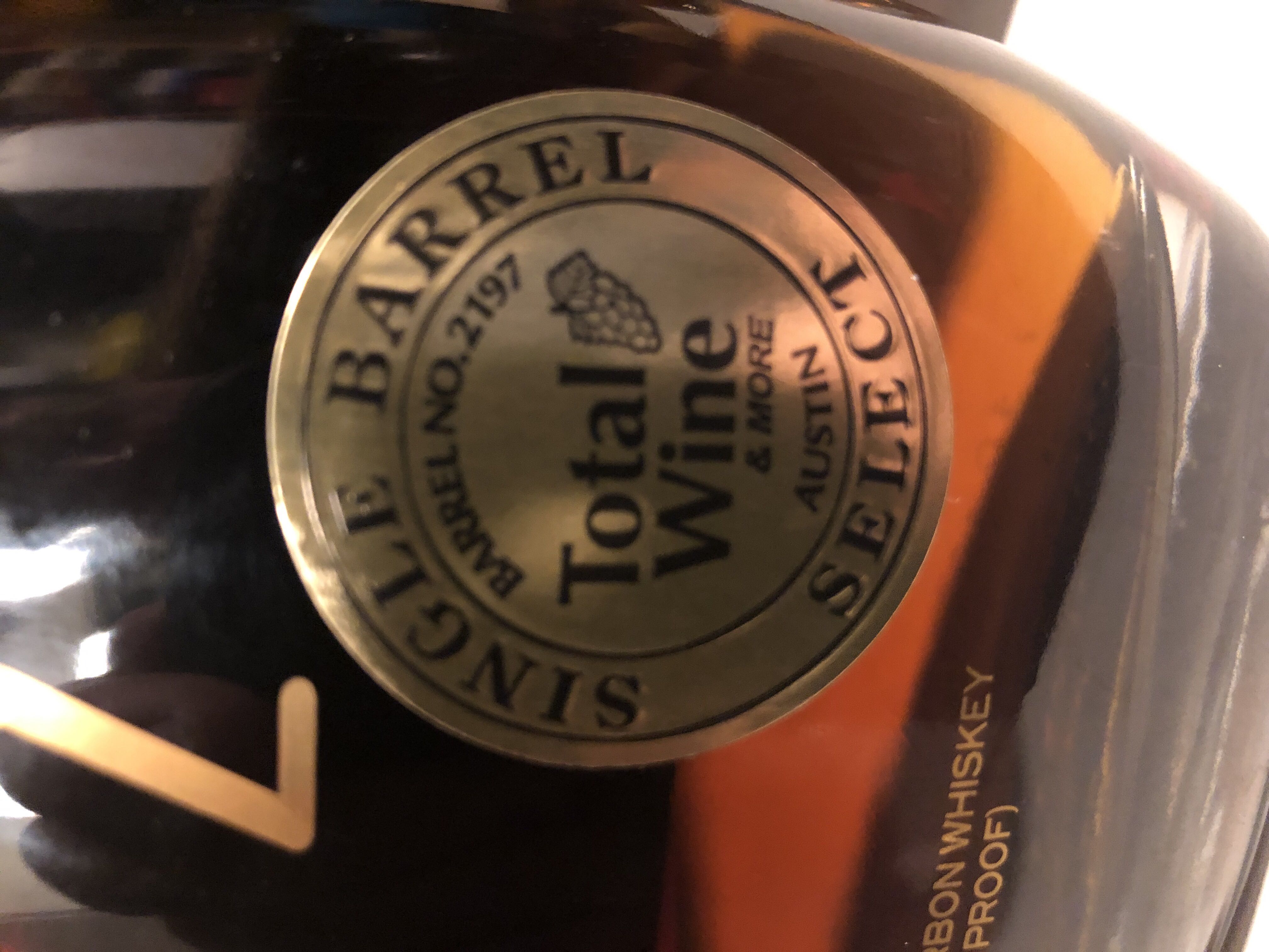 1792 Full Proof Bourbon - Barton 1792 Distillery (750mL) alcohol collectible [Barcode 080660001159] - Main Image 3