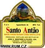 Aguardente De Santo Antão - João A. Monterio & Filhos, Lda. (187 mL) alcohol collectible [Barcode 787202000020] - Main Image 1