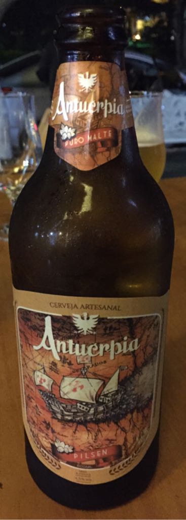 Antuérpia Pilsen - Cia Mineira (600 mL) alcohol collectible [Barcode 7898994153269] - Main Image 1