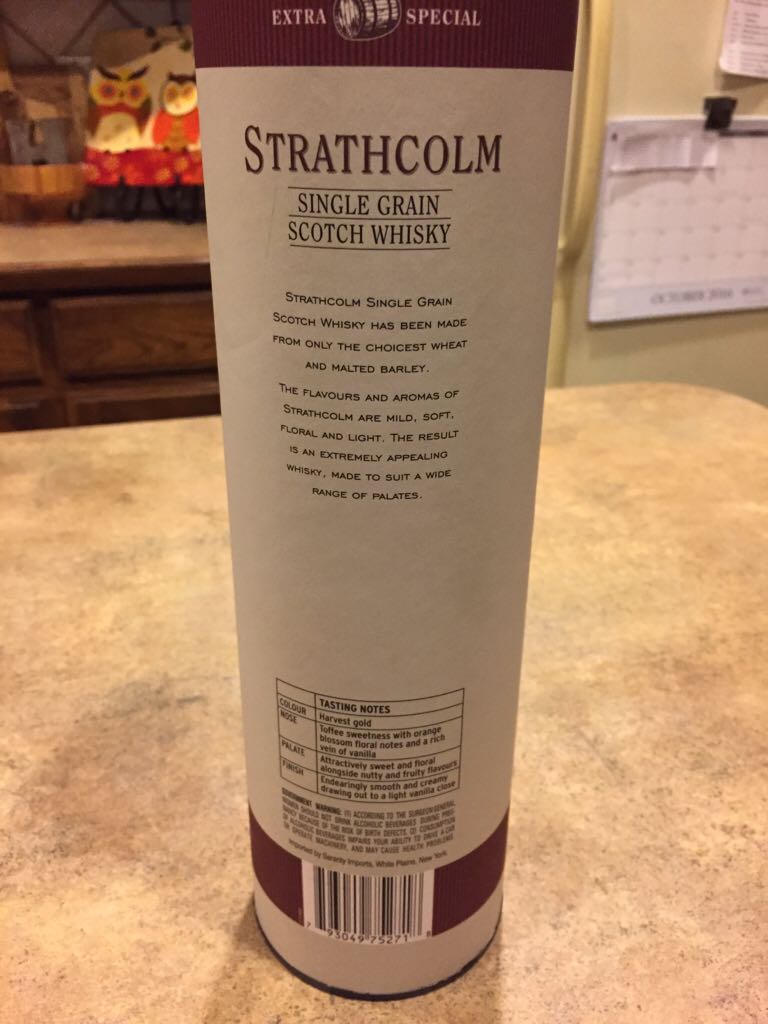 Strathcolm  - Alistar Forfar Limitef alcohol collectible [Barcode 793049752718] - Main Image 2