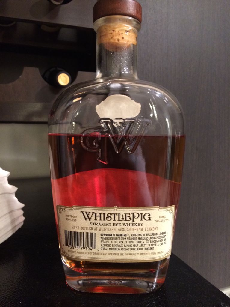 WhistlePig 10YR Rye 2022 - Bottled by Goamericago Beverages, LLC (750mL) alcohol collectible [Barcode 793573797940] - Main Image 2