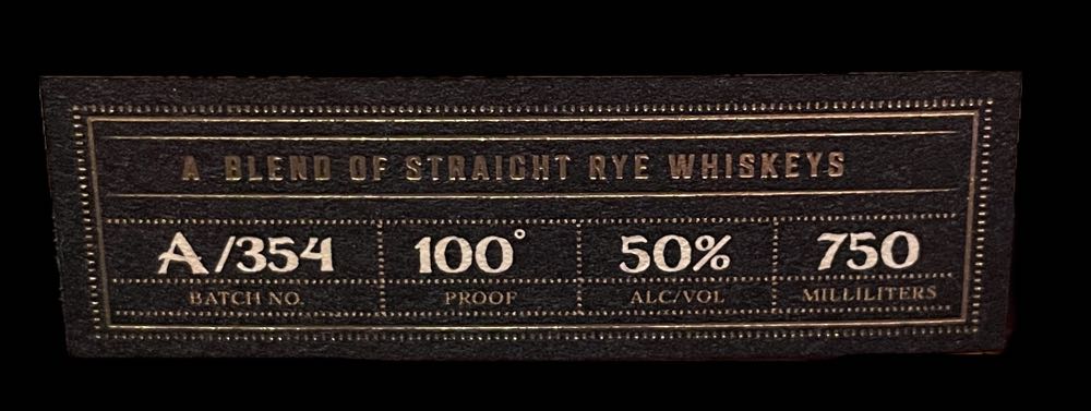 WhistlePig 10YR Rye 2022 - Bottled by Goamericago Beverages, LLC (750mL) alcohol collectible [Barcode 793573797940] - Main Image 3