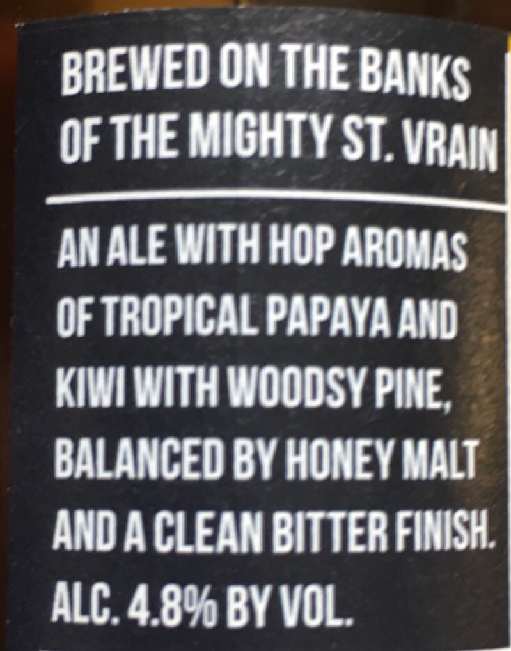 Introvert Session IPA  - Left Hand Brewing Co (12 fl. oz.) alcohol collectible [Barcode 793866590012] - Main Image 2