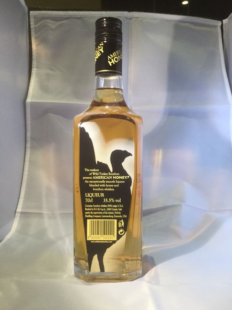 Wild Turkey American Honey Wihskey LikÃ¶r 0,7 Liter 35,5% USA - Wild Turkey Distillery (700 mL) alcohol collectible [Barcode 8000040500241] - Main Image 2