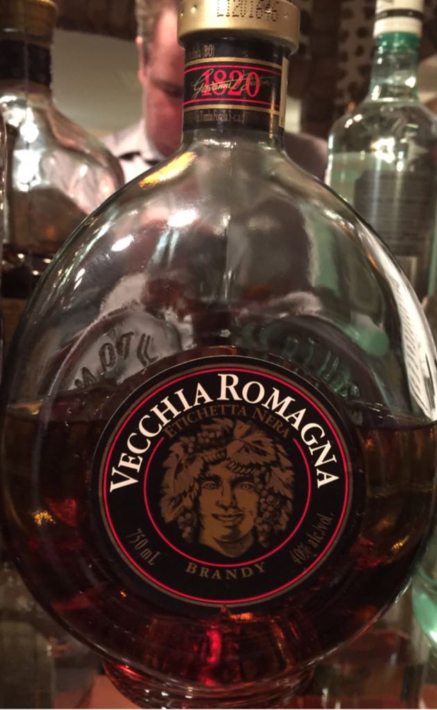 Vecchia Romagna Brandy - Buton (30 mL) alcohol collectible [Barcode 8000060100254] - Main Image 1