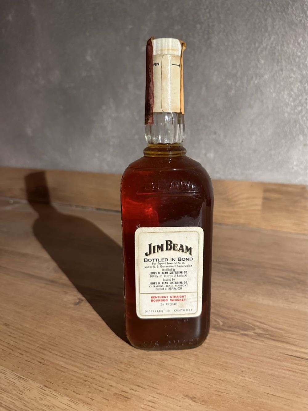 Jim Beam Imp SPIRIT SPA - James B. Beam Distilling Co. (700mL) alcohol collectible [Barcode 080686001218] - Main Image 2