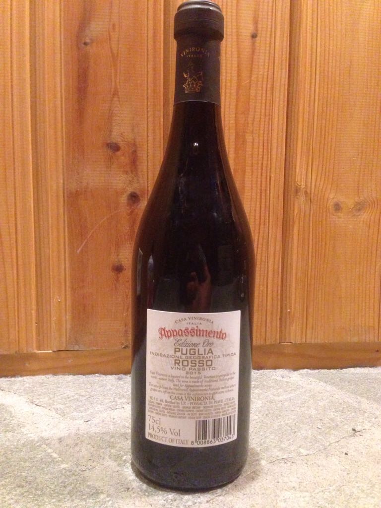 Appassimento - Casa Viniroina (75 mL) alcohol collectible [Barcode 8008863037043] - Main Image 2