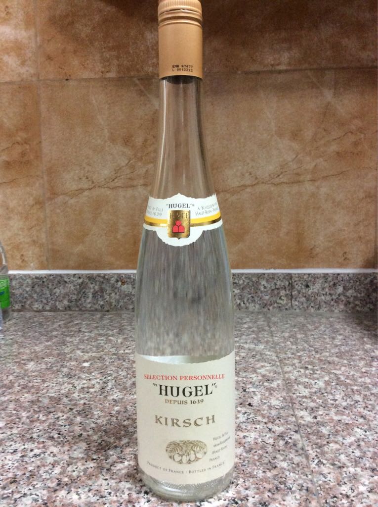 Kirsch - Hugel (700 mL) alcohol collectible [Barcode 000030340015] - Main Image 1