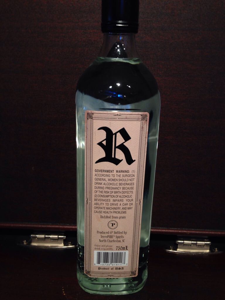 Regent Gin - Terrepure alcohol collectible [Barcode 810735014117] - Main Image 2