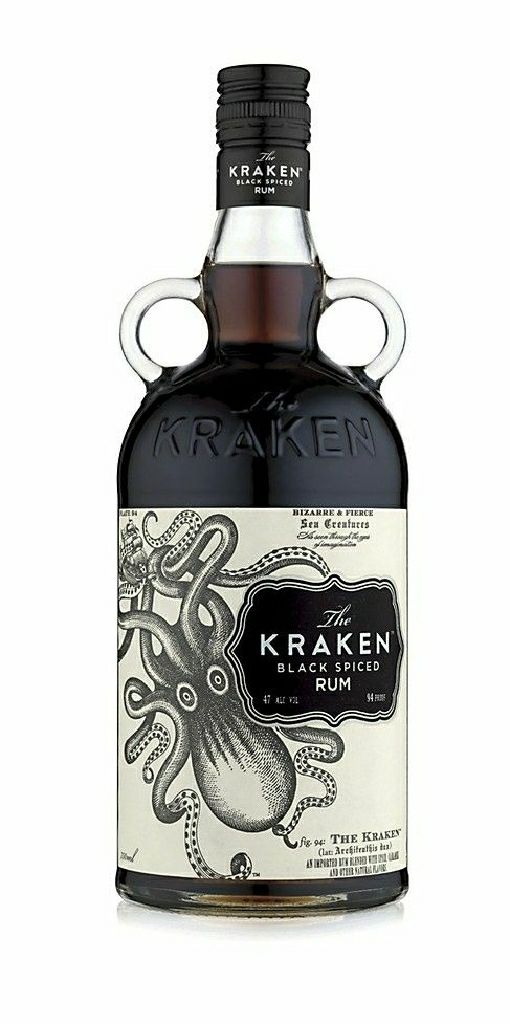 Kraken Black Spiced Rum 94 Proof 750ML - Kraken Rum Co. (750 mL) alcohol collectible [Barcode 811538013024] - Main Image 2