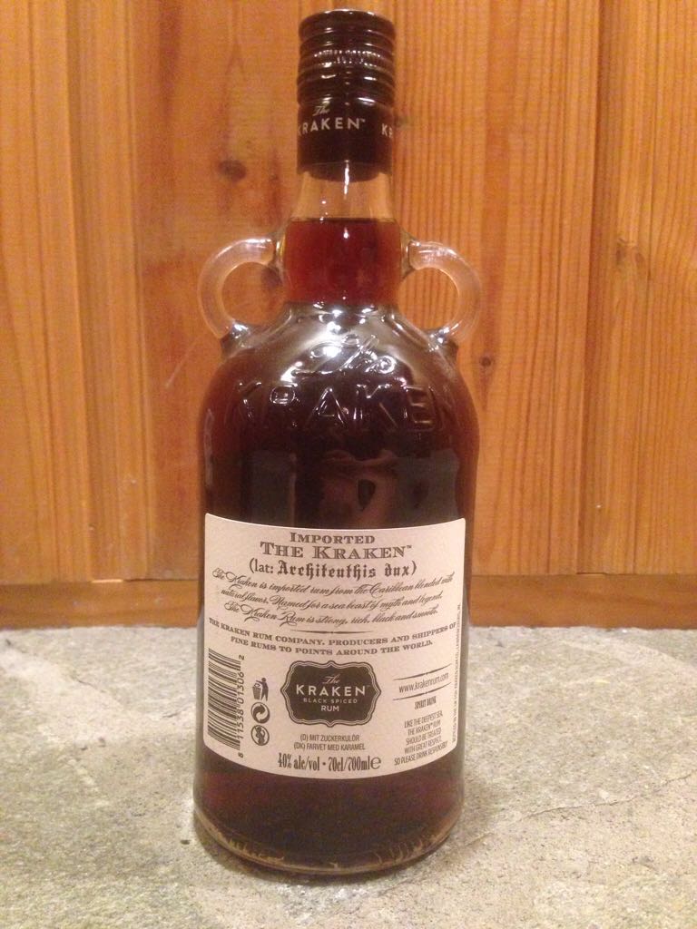 The Kraken - Kraken Rum Co. (700 mL) alcohol collectible [Barcode 811538013062] - Main Image 2