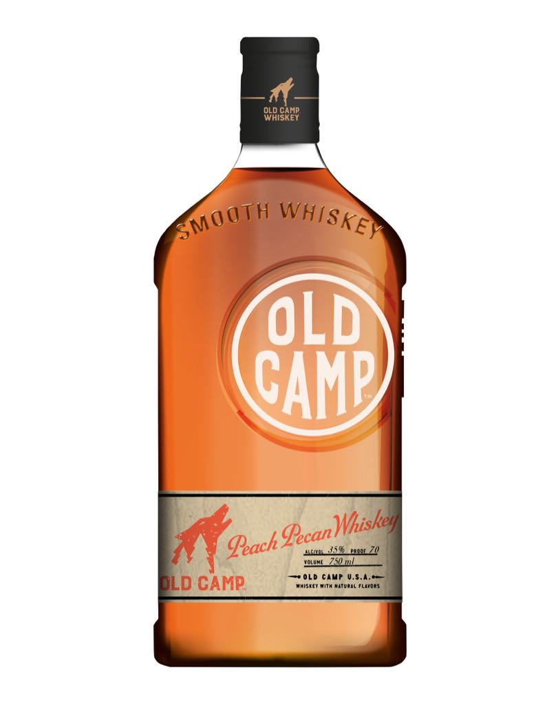 Old Camp Peach Pecan Whiskey - Camp Whiskey (750 mL) alcohol collectible [Barcode 811538014373] - Main Image 1
