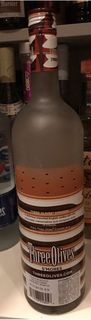 Three Olives S’mores - Three Olives (1000 mL) alcohol collectible [Barcode 811538016056] - Main Image 2