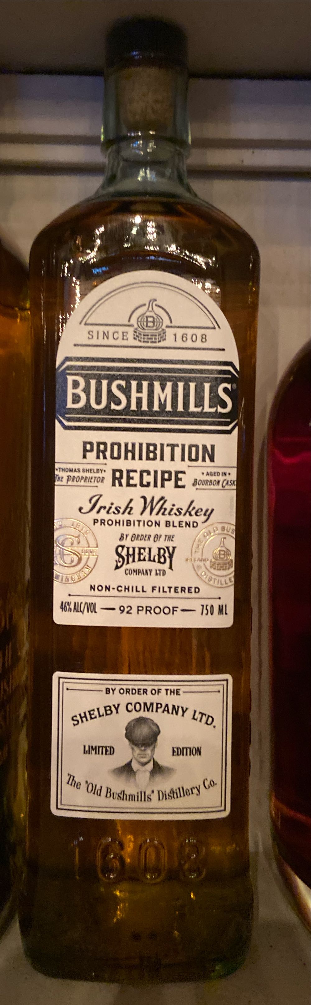 Bushmills Original Irish Whiskey 750ML - The Old Bushmills’ Distillery (750 mL) alcohol collectible [Barcode 811538016162] - Main Image 3