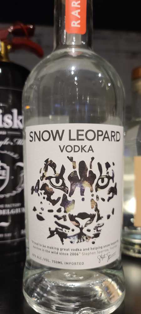 Snow Leopard Vodka - Snow Leopard (750mL) alcohol collectible [Barcode 812066020003] - Main Image 3