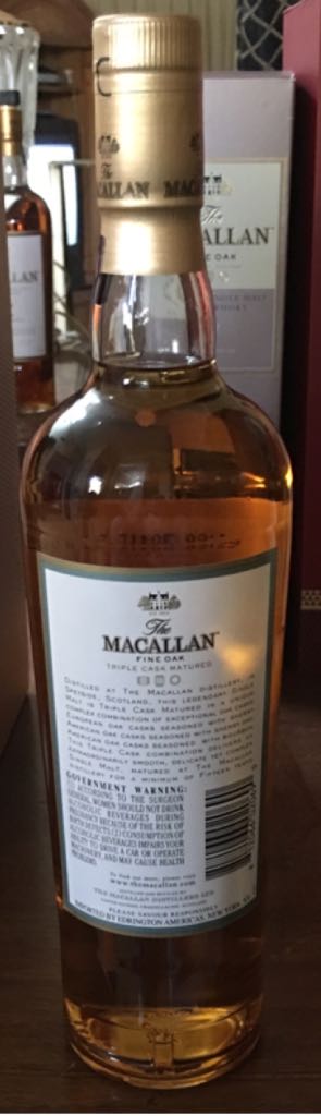 Macallan 15 Fine Oak - The Macallan Distillers (750 mL) alcohol collectible [Barcode 812066020690] - Main Image 2
