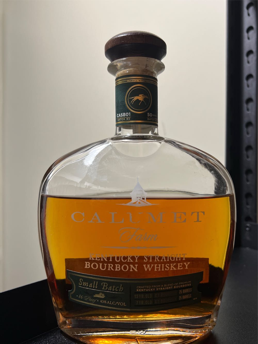 Calumet Farm Small Batch - Western Spirits (750 mL) alcohol collectible [Barcode 812459012004] - Main Image 4