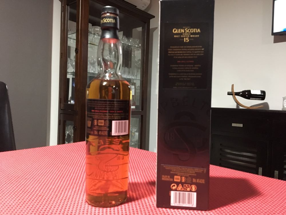 Glen Scotia 15 Year - Glen Scotia Distillery (750 mL) alcohol collectible [Barcode 814065020619] - Main Image 2
