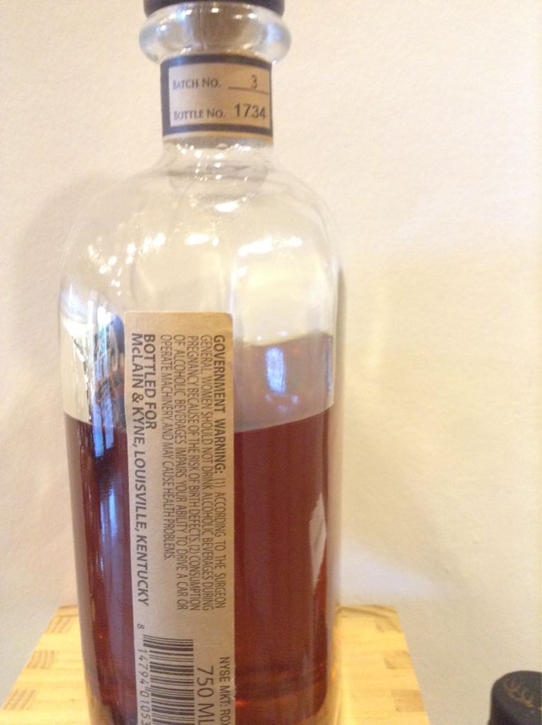 Jefferson’s Chef’s Collaboration Limited Edition - Jeffersons (750mL) alcohol collectible [Barcode 814794010530] - Main Image 2