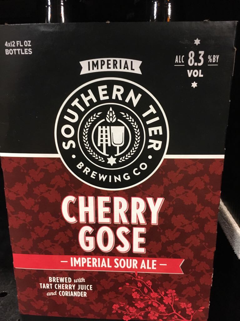 Cherry Gose - Southern Tier alcohol collectible [Barcode 816014020190] - Main Image 1