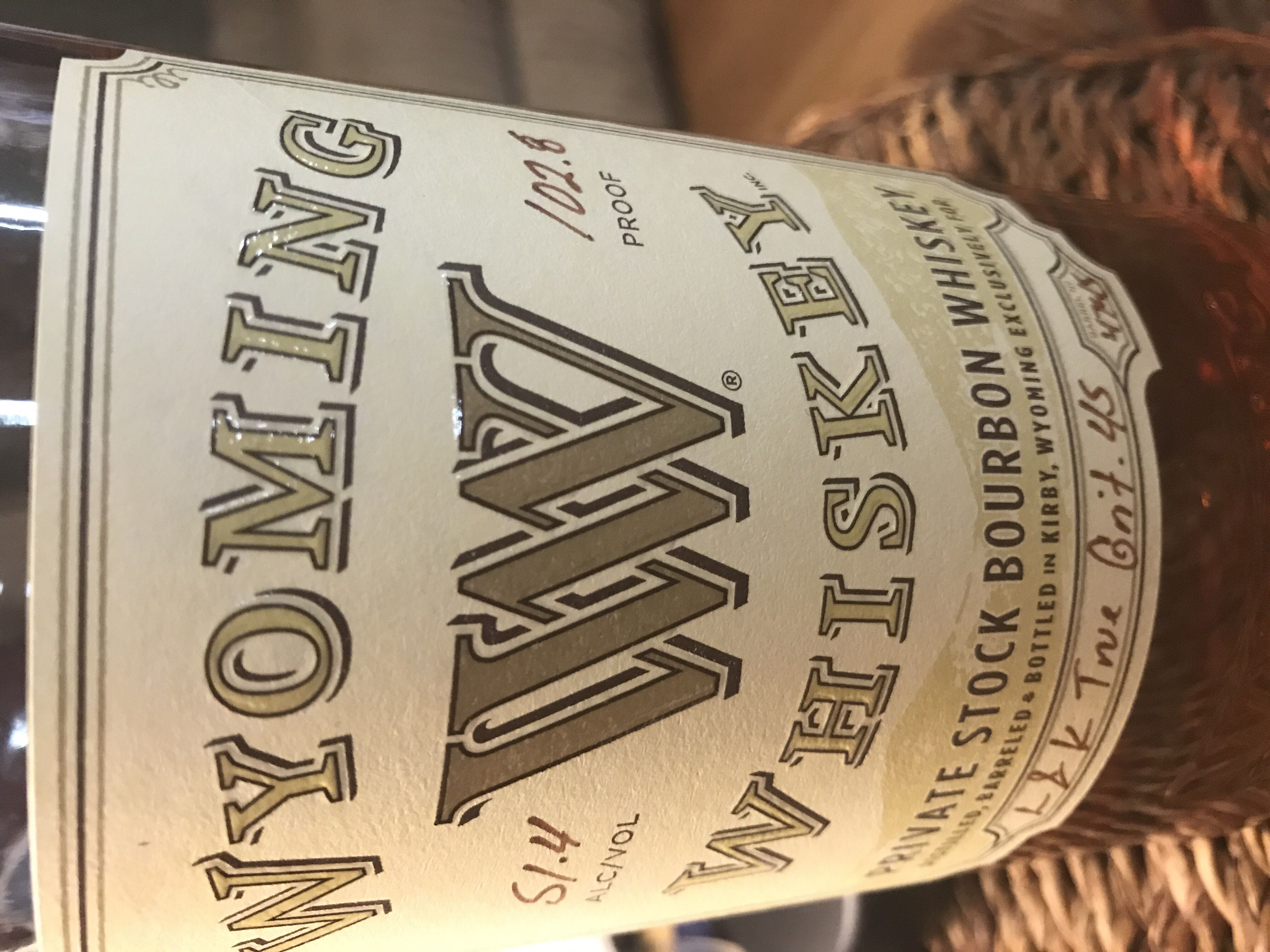 Wyoming Whiskey - Wyoming Whiskey (750 mL) alcohol collectible [Barcode 819283013412] - Main Image 2