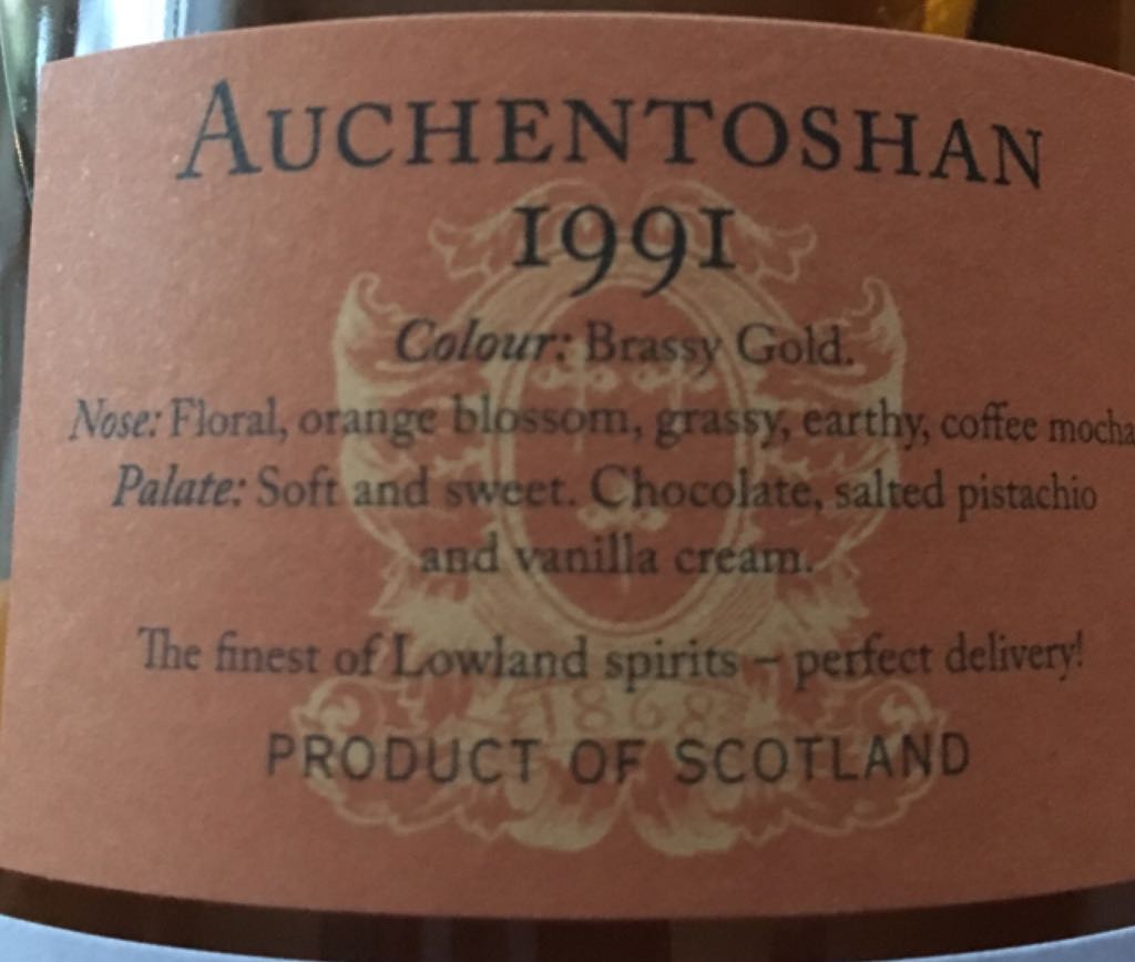 Auchentoshan 22 - The Auchentoshan Distillery (750 mL) alcohol collectible [Barcode 819588010246] - Main Image 2