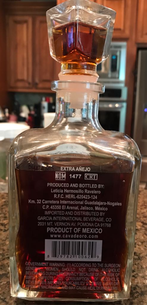 Cava De Oro - Leticia Hermosillo Ravelero (750 mL) alcohol collectible [Barcode 829782100629] - Main Image 2