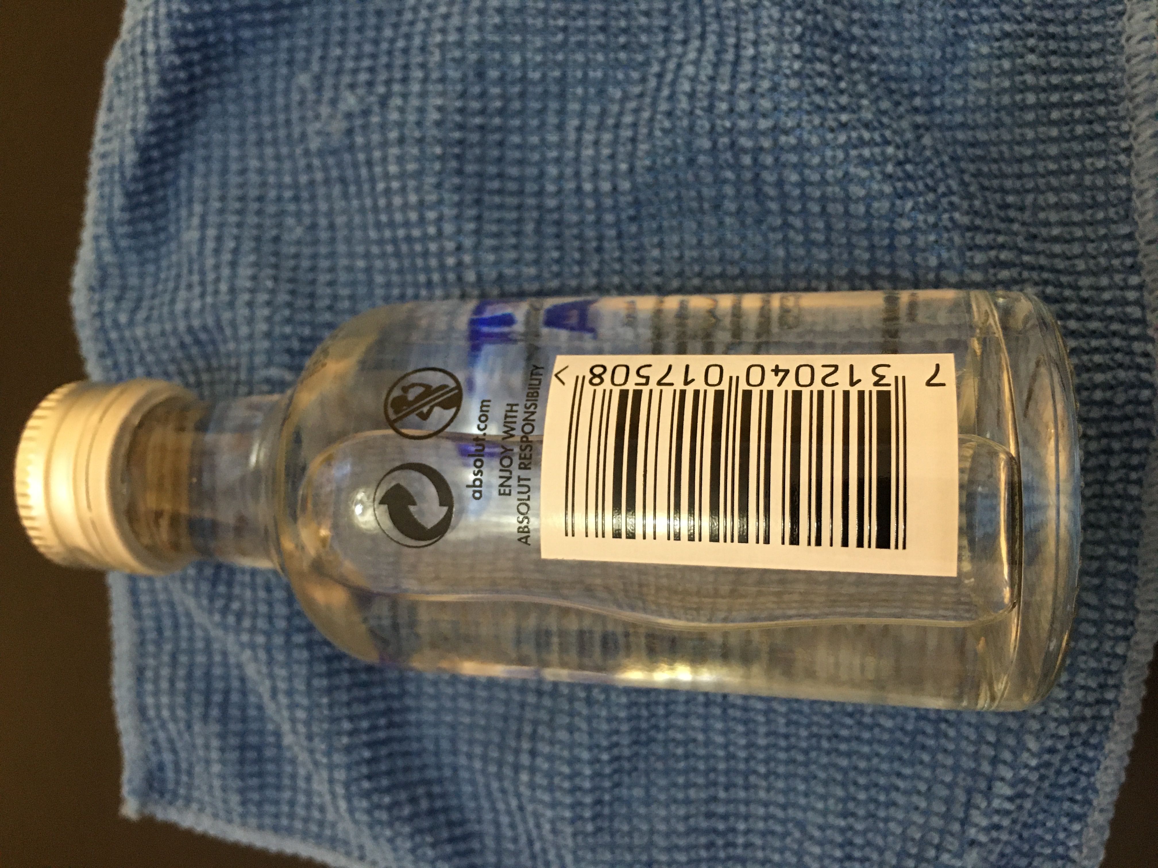 Absolut Vodka - The Absolut Company AB (50 mL) alcohol collectible [Barcode 835229000209] - Main Image 2