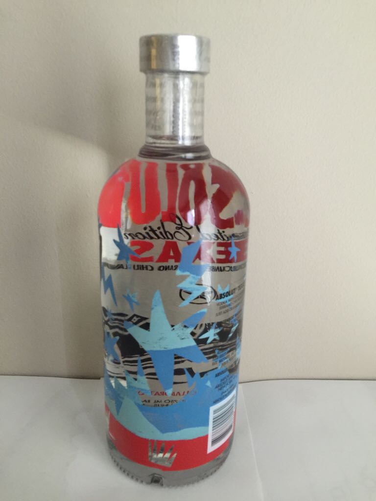 Absolut Texas - Absolut Spirits Co. (750 mL) alcohol collectible [Barcode 835229010031] - Main Image 2