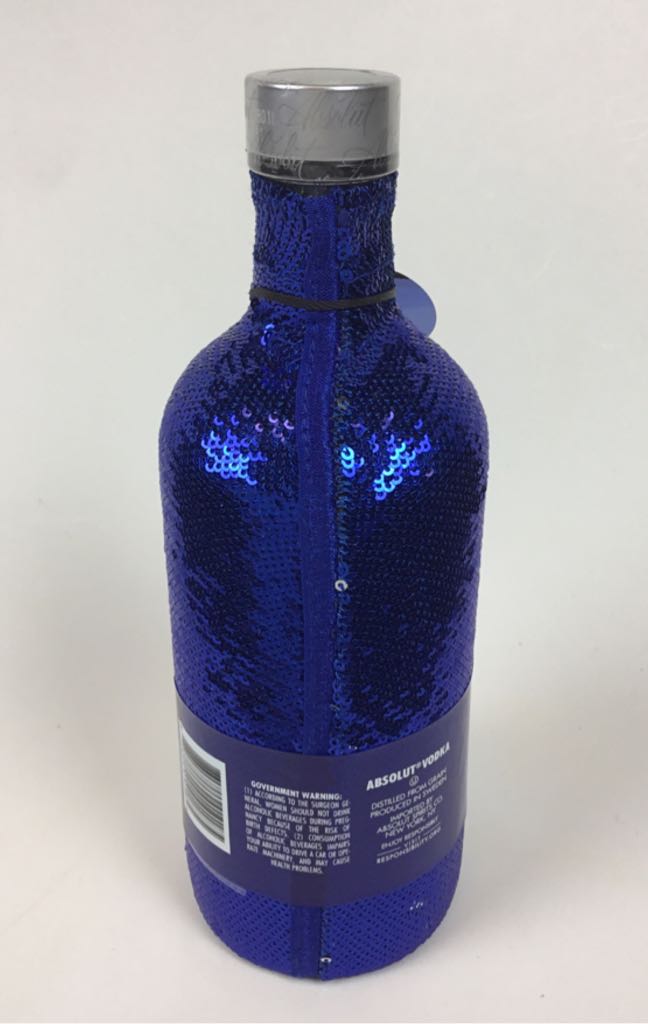 Absolut - Original Vodka - Sequin Cover - Absolut Spirits Co. (750mL) alcohol collectible [Barcode 835229010185] - Main Image 2