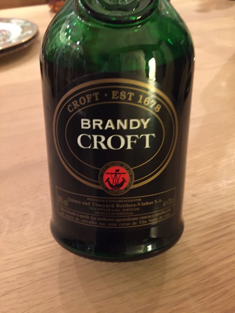 Brandy Croft - Croft (700 mL) alcohol collectible [Barcode 8410005309053] - Main Image 1
