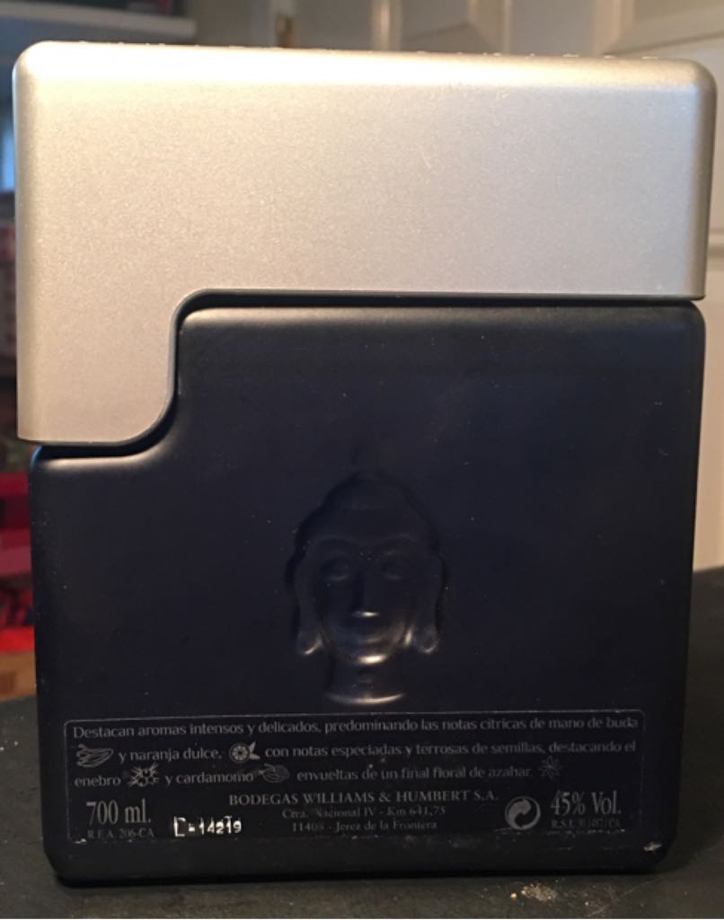 Botanic W&H London Dry Gin - Bodegas Williams & Humbert S.A. (700 mL) alcohol collectible [Barcode 8410028900442] - Main Image 2