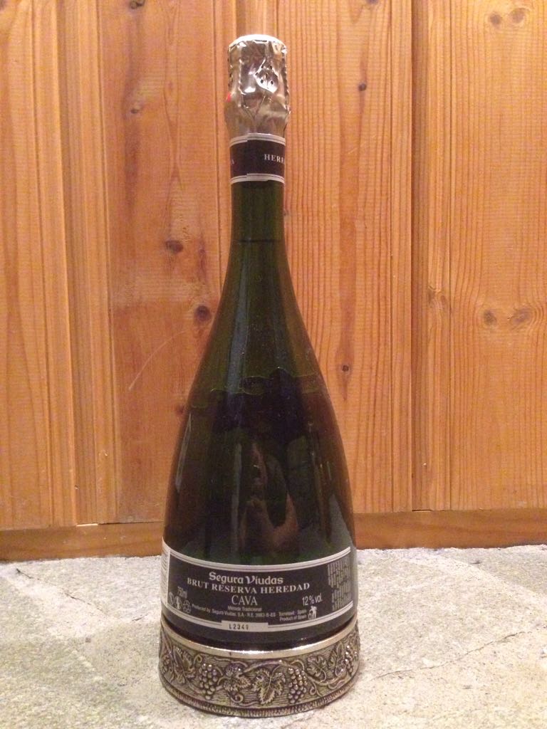 Segura Viudas Brut Reserva Heredad / Cava - Segura Viudas (750 mL) alcohol collectible [Barcode 8410428300019] - Main Image 2