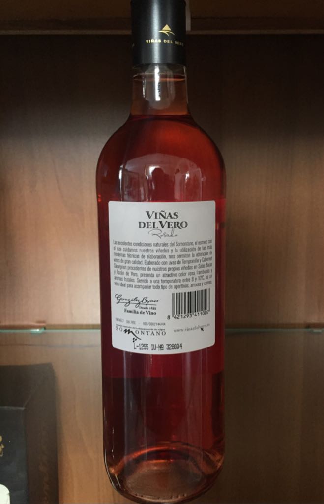 Vinas Del Vero - 2014 - Gonzales Byass (750 mL) alcohol collectible [Barcode 8421293411007] - Main Image 2