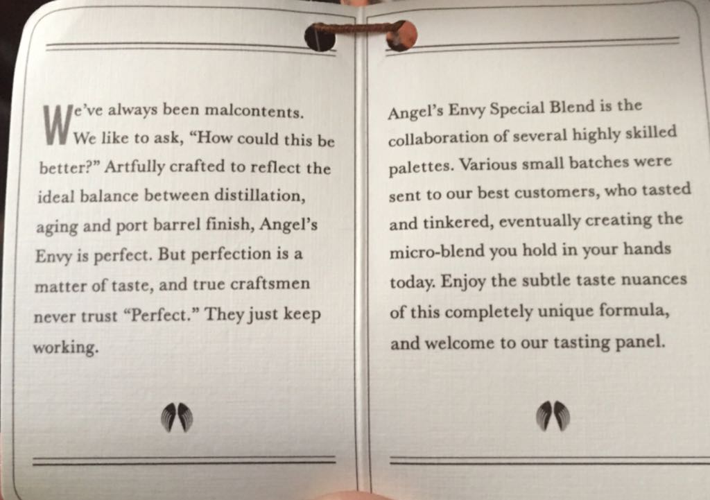 Angel’s Envy - Lincoln Henderson (750 mL) alcohol collectible [Barcode 850047003041] - Main Image 2