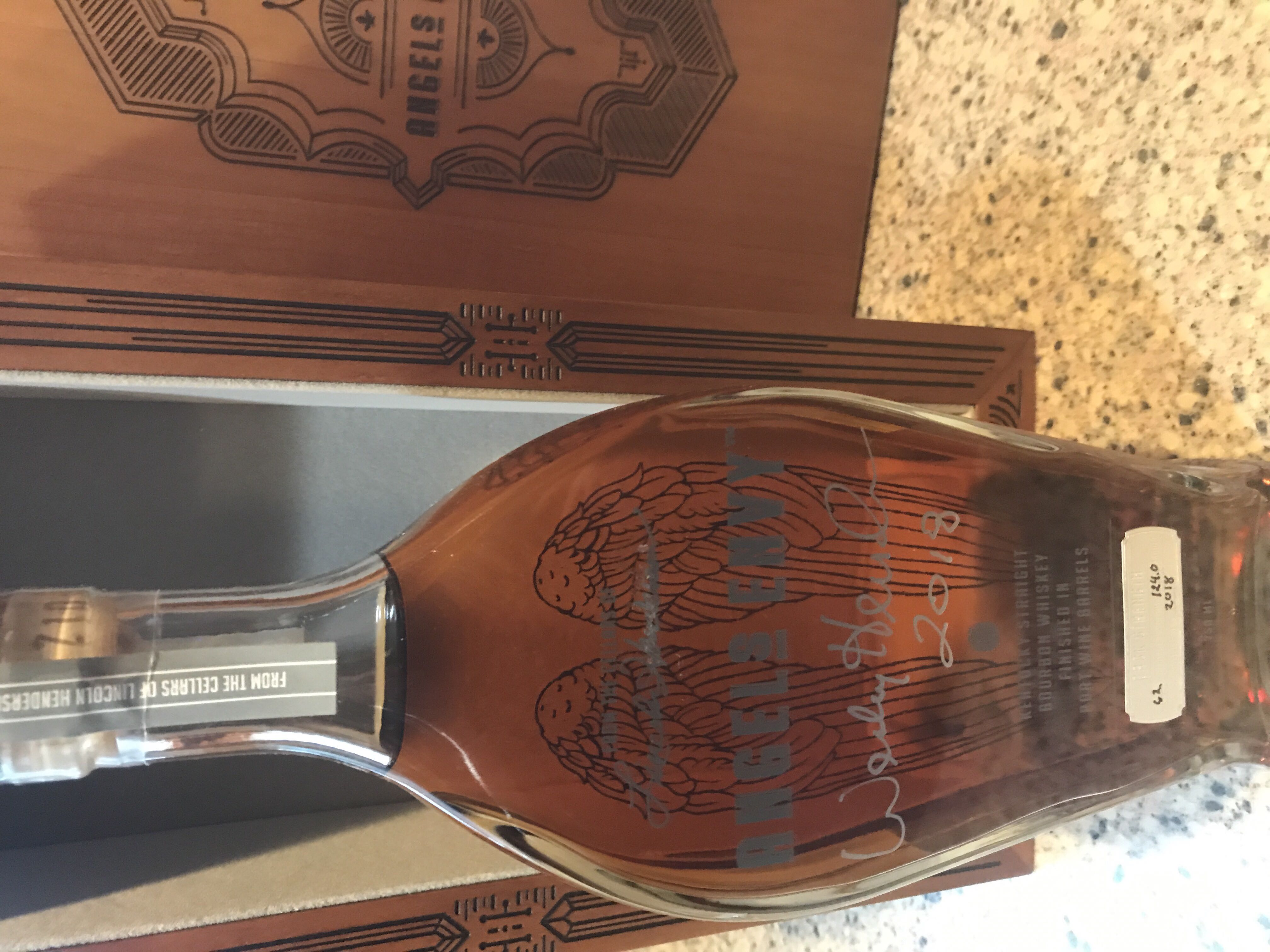 Angel’s Envy Cask Strength 2024 - Angel’s Envy (750 mL) alcohol collectible [Barcode 850047003058] - Main Image 4