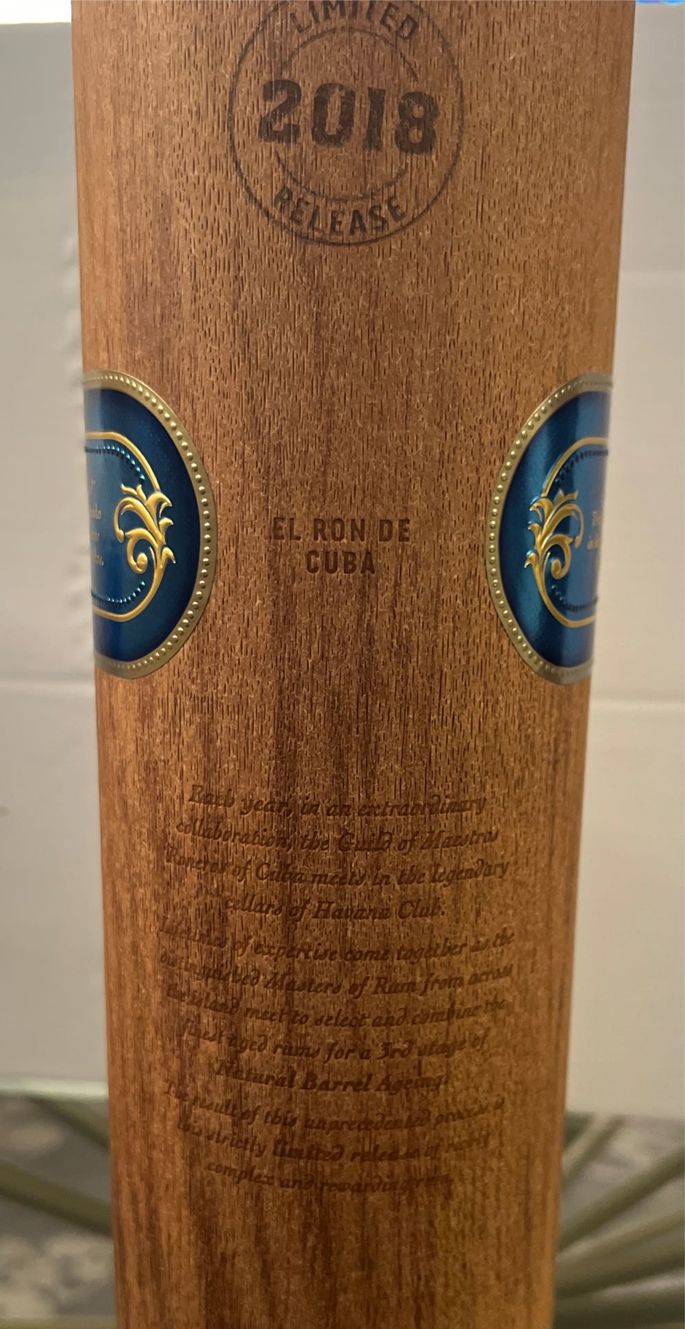 Havana Club Selecciones Maestros - Havana Club Internacional (1.14L) alcohol collectible [Barcode 8501110089852] - Main Image 3