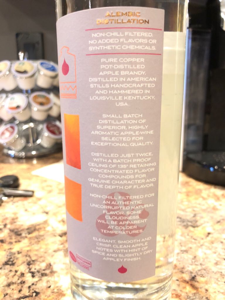 Copper And Kings Apple Brandy - Copper & Kings (750 mL) alcohol collectible [Barcode 850329005275] - Main Image 2