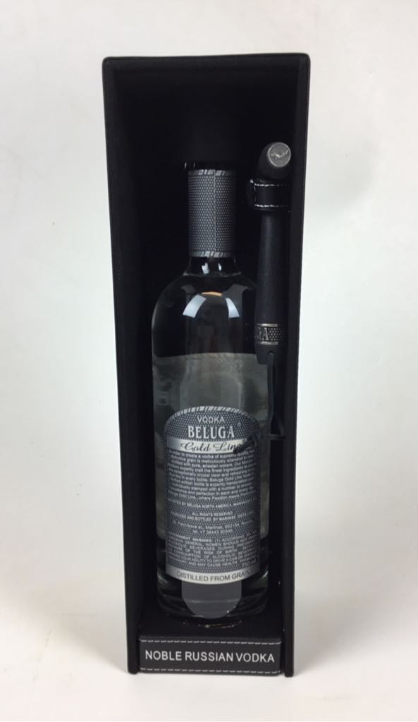 Beluga Gold Line Vodka - Marinsk Distillery JSC, Russia (750mL) alcohol collectible [Barcode 850346005067] - Main Image 2