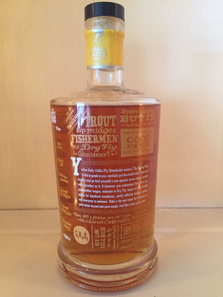 Washington Wheat Whiskey - Dry Fly (750 mL) alcohol collectible [Barcode 850548004035] - Main Image 2