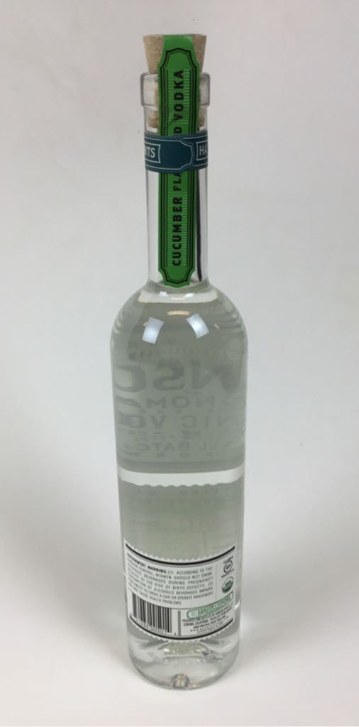 Hanson Cucumber - Hanson Of Sonoma (750mL) alcohol collectible [Barcode 851334005014] - Main Image 2