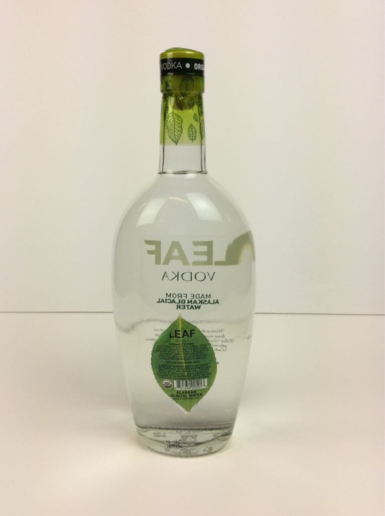 Leaf Vodka - Temperance Distilling (750mL) alcohol collectible [Barcode 851434005013] - Main Image 2