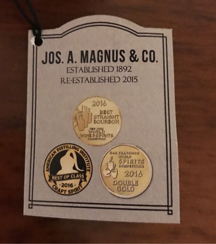 Joseph Magnus - Jos. A. Magnus & Co. (750 mL) alcohol collectible [Barcode 851437006000] - Main Image 2