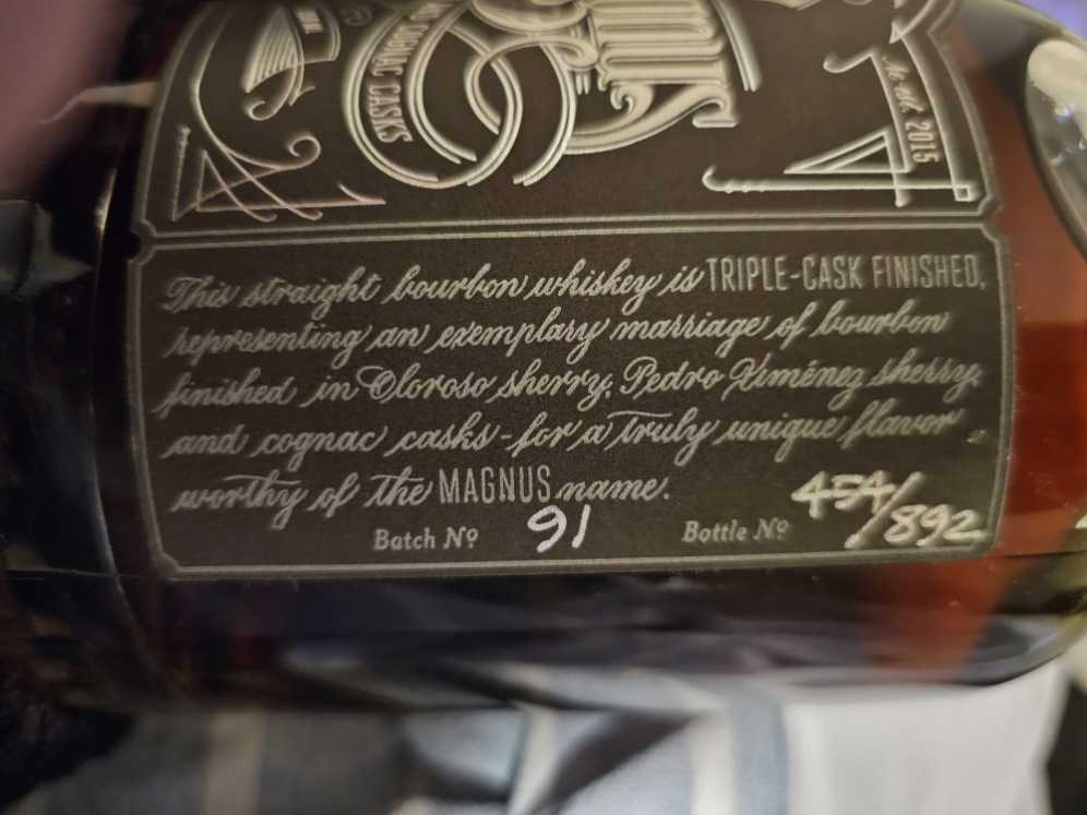 Joseph Magnus - Jos. A. Magnus & Co. (750 mL) alcohol collectible [Barcode 851437006000] - Main Image 3